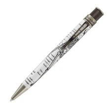 Retro 51 Tornado Metalsmith Dr. Gray Rollerball Pen NEW VRR-1346