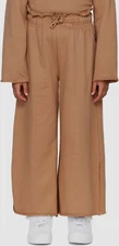 $55 Molo Girl's Beige Tie Drawstring Cotton Addison Pants Size 6