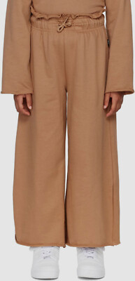 $55 Molo Girl's Beige Tie Drawstring Cotton Addison Pants Size 6