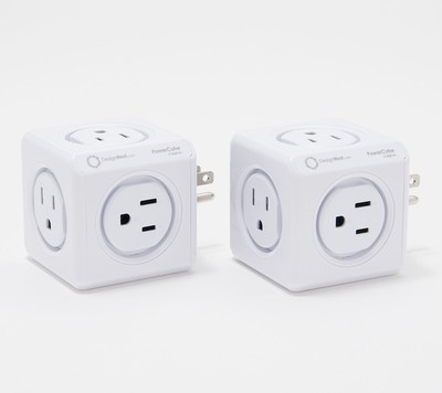 PowerCube Original Modular 5-Socket System - Set of 2 in White
