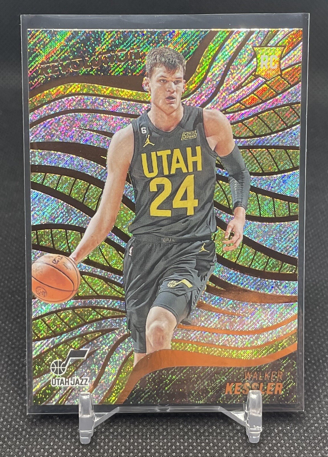 2022-23 Panini Revolution Walker Kessler Rookie RC #137 Utah Jazz