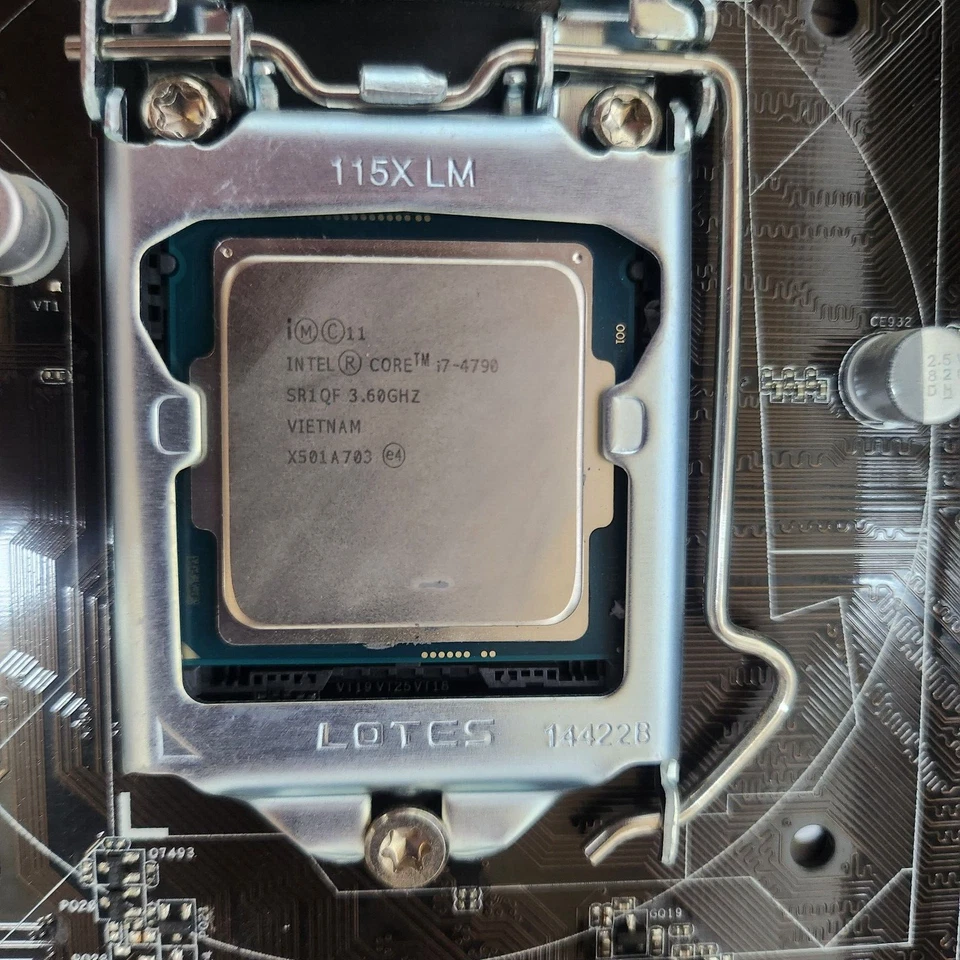 ASRock H91M-S1 PLUS mATX Motherboard w/ i7-4790 SR1QF 3.60GHz CPU, 16GB & I/O - Image 3 of 4