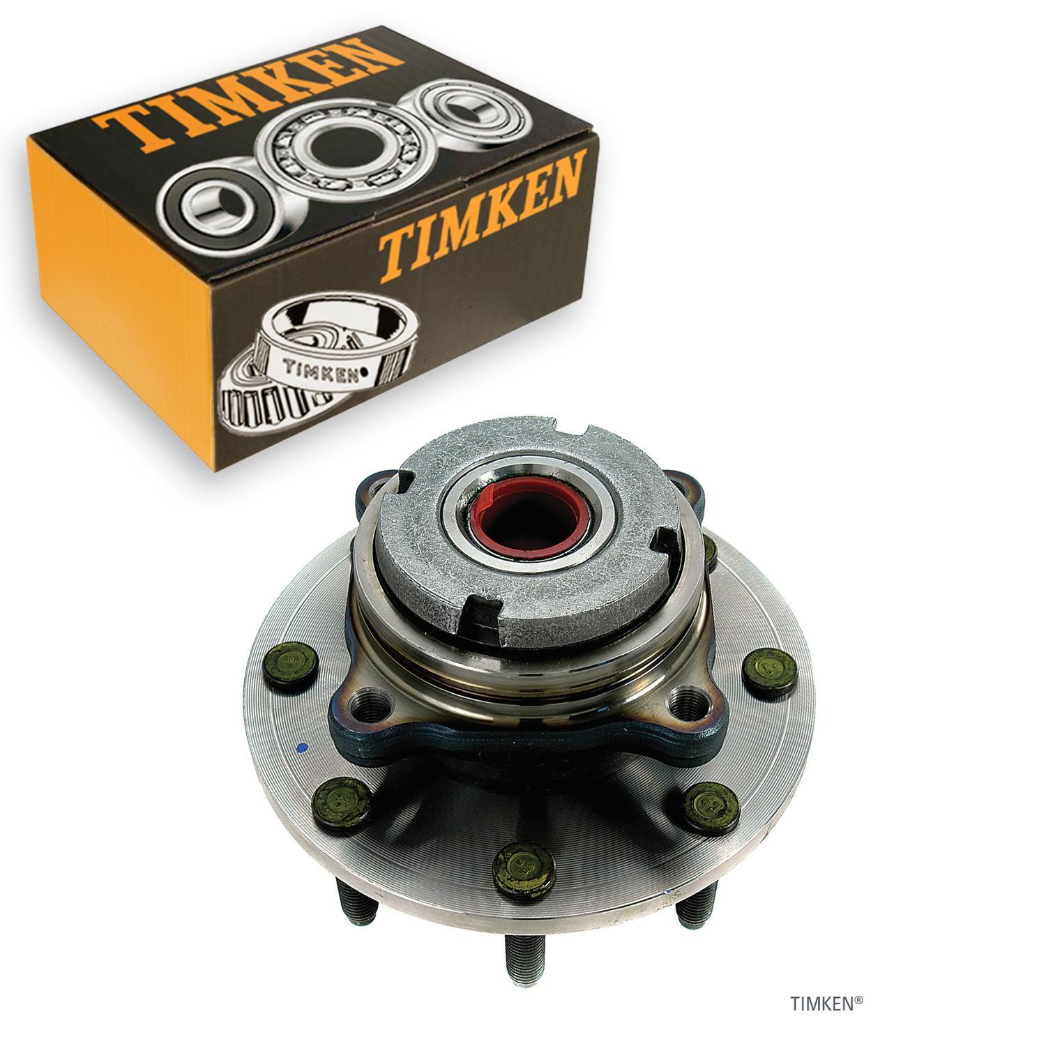 Timken Wheel Bearing and Hub Assembly Front For 1999 Ford F-250 Super Duty 4WD