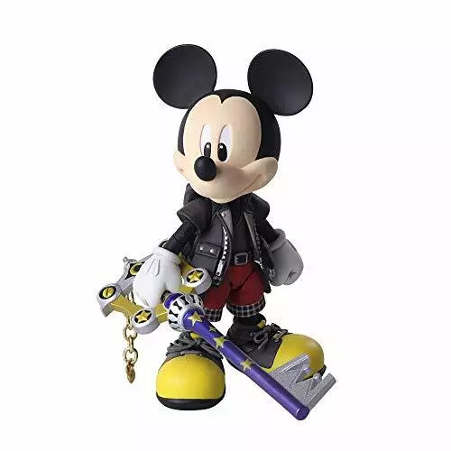 DISNEY KINGDOM HEARTS King Mickey Mouse No 3 Action Figure Square Enix –  Memories In The Attic