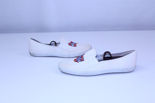 VTG Woman Cheerleader Shoes Syracuse University SU Eastport Starter 10 Orange NY - Picture 21 of 23