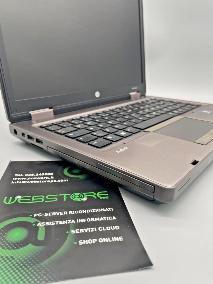 HP 6475b G2 PROBOOK AMD A6-4400 4GB RAM 320GB HDD 14" HD GAR 3 MESI WIN 10 - Immagine 3 di 4