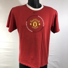 Nike Manchester United Men's Size Medium Jersey T Shirt Red