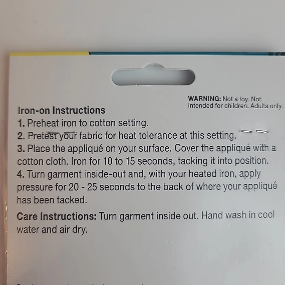 Inspire Me Iron On Patches 6 Pc. Next Style - Image 2 of 4