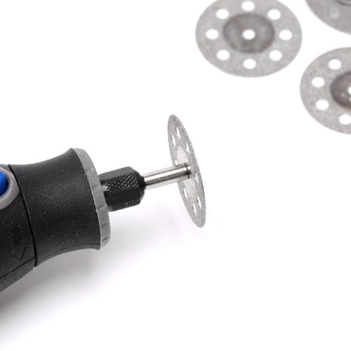 10Pcs 20-30mm Diamond Coated Cutting Wheel Rotary Blades Cut-off Disc Shank 1/8" - Picture 18 of 48