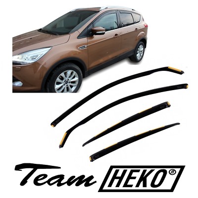 Windabweiser Regenabweiser Heko Für Ford Kuga 2 2013-2019 4-Tlg