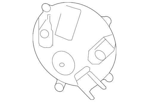 Motor de accionamiento del espejo para Nissan (N/P 96368-5RE0A)