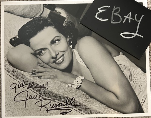 Jane Russell Stunning SIGNED PHOTO PSA/DNA COA PSA