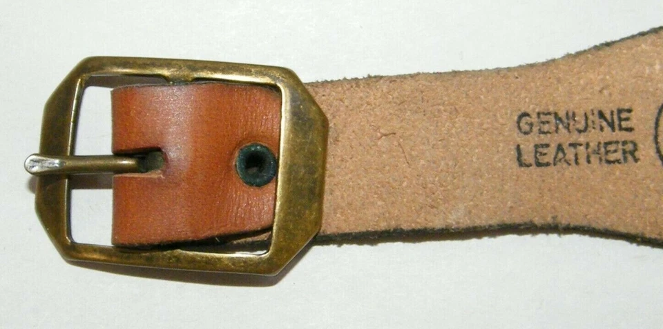 1958 PEANUTS SNOOPY КОЖАНАЯ ПРЯЖКА БРАСЛЕТ AVIVA «DENISE» - Изображение 3 из 4