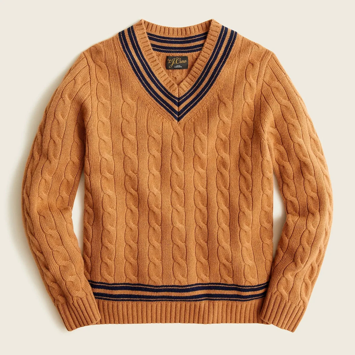 Mens cable hotsell knit cricket jumper