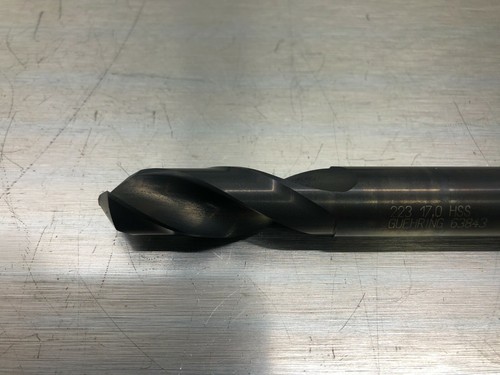 Guhring Spiral Flute High Speed Steel Screw Machine Drill Bit - 223 17.0mm - Picture 3 of 6
