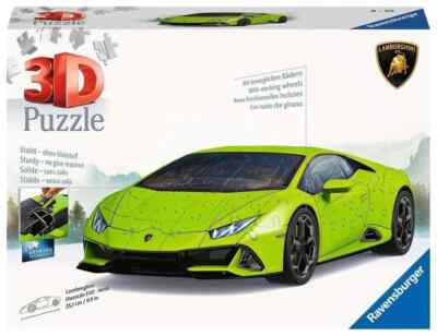 Ravensburger 3D Puzzle Lamborghini Huracan EVO (Green) Puzzle Ravensburger New!