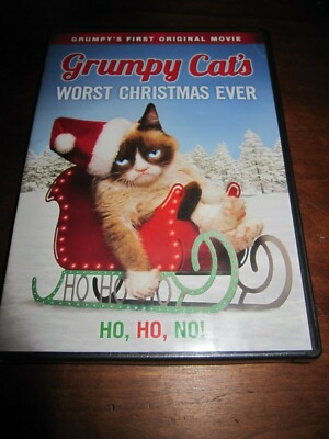 New Grumpy Cat's Worst Christmas Ever DVD  