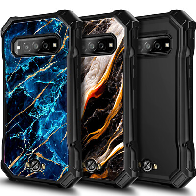 For Kyocera DuraForce Pro 3 E7200 Case Full Body Phone Cover w/ Tempered Glass
