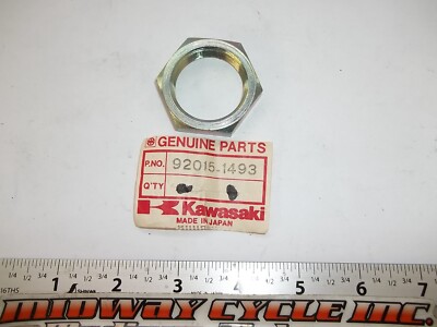 KAWASAKI 84-88 KLT 110 160 KLF185 LOCK NUT 32mm 92015-1493 jh | eBay