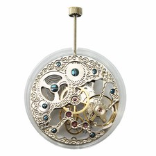 17 Jewels Hand Winding 6497 movement Decorative pattern Skeleton fit Parnis
