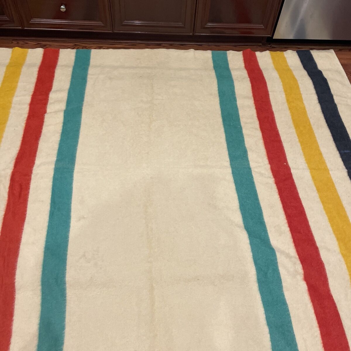 Vintage “ Original “ Witney Point Wool Striped 100% Wool Vintage “ Original “ Witney Point Wool Striped 100% Wool