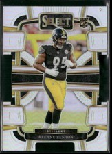 2023 Panini Select Silver Prizm Die Cut Rookie #84 - Keeanu Benton - Steelers RC