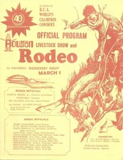 Houston Astrodome~1972 Livestock Show & Rodeo Program/THE 5TH DIMENSION