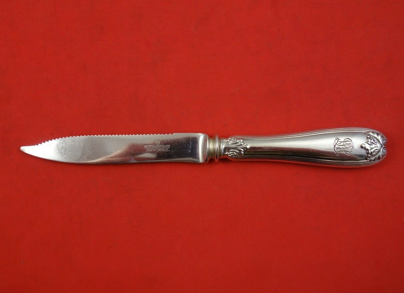 Colonial by Tiffany and Co Sterling Silver Fruit Knife HH w/SP Serrated 7 1/8" eBay
