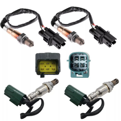 4PCS Up+Down Oxygen Sensor For 2004-2006 Nissan Titan 5.6L 2005-2006 Armada 5.6L