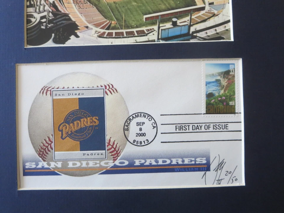 San Diego Padres - 1984 N.L. Ganadores de banderín y cubierta de primer día Foto 2 de 2