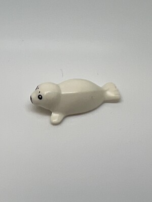 Lego Dog Friends,  White Baby Seal With Black Nose #67