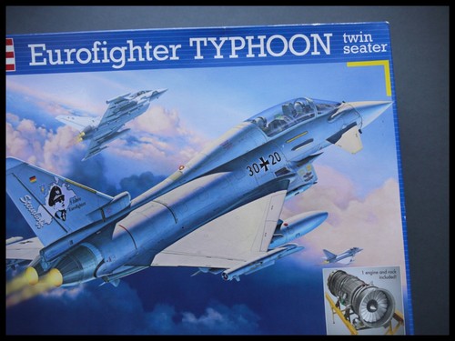 Revell Eurofighter Typhoon biplace + kit modèle moteur 1:32 - Photo 1 sur 11