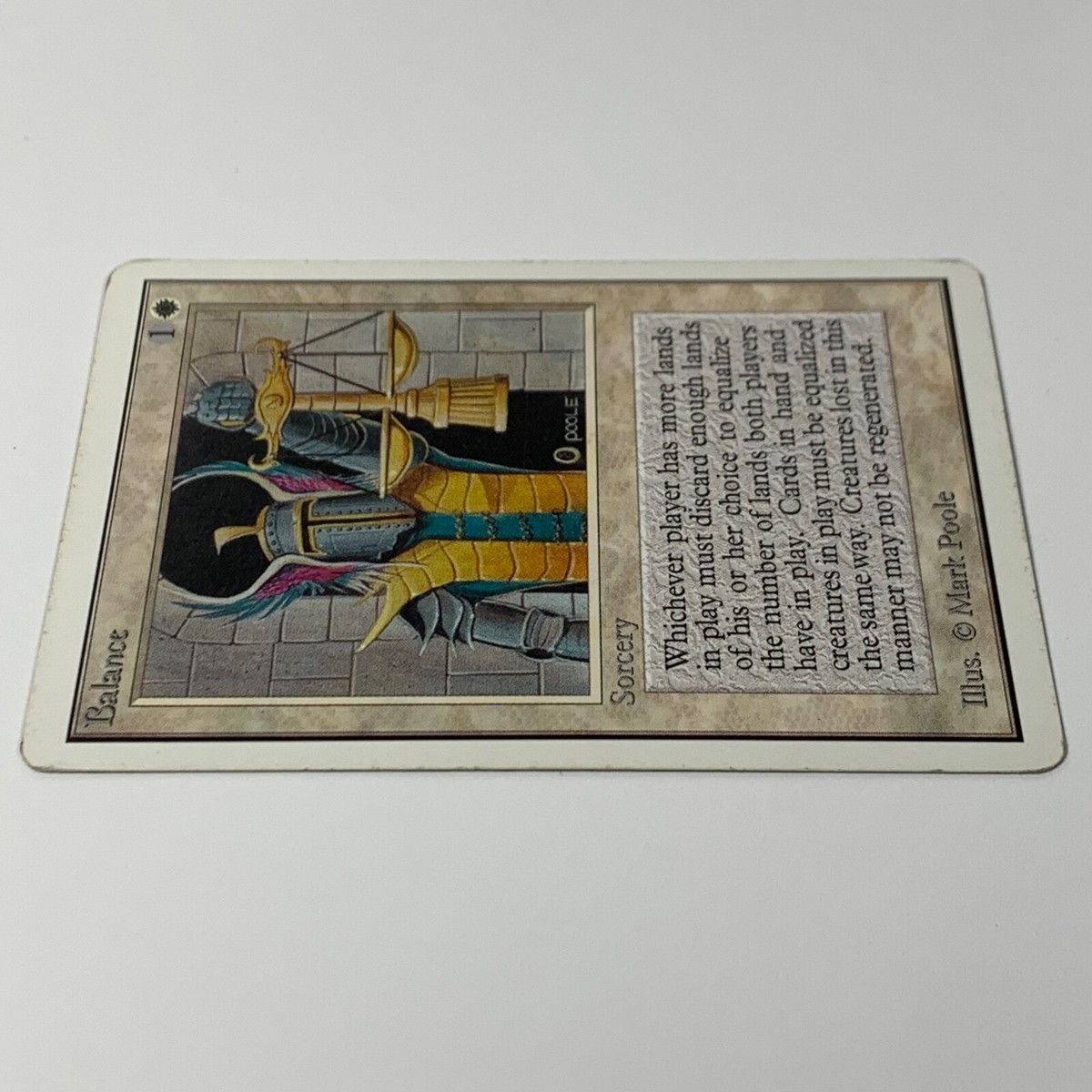 Magic the Gathering MTG BALANCE (X1) Unlimited Edition | eBay