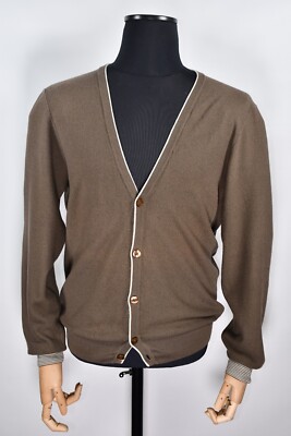 Etro Milano Cotton & Cashmere Men's Sweater Cardigan size M
