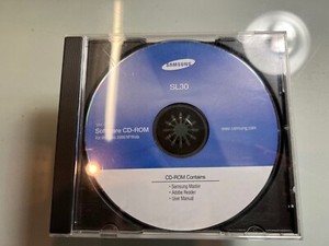 Samsung SL30 Software CD