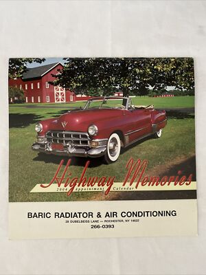 2004 HIGHWAY MEMORIES Calendar FORD THUNDERBIRD (MH841)