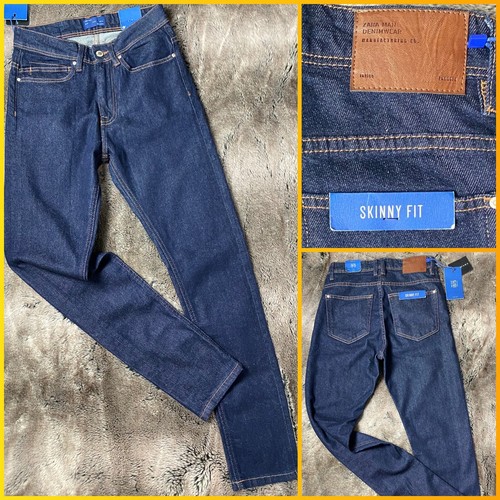 ZARA MAN 1975 SKINNY Fit Jeans Dark Wash Men's 29 (28 X 29.5”) NEW | eBay