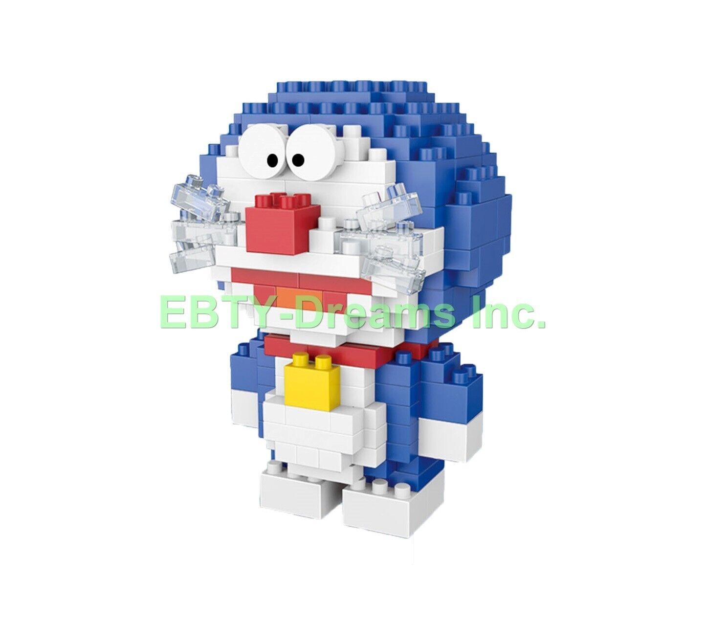 Set of 1 Doraemon Educational DIY Model Mini Building Blocks