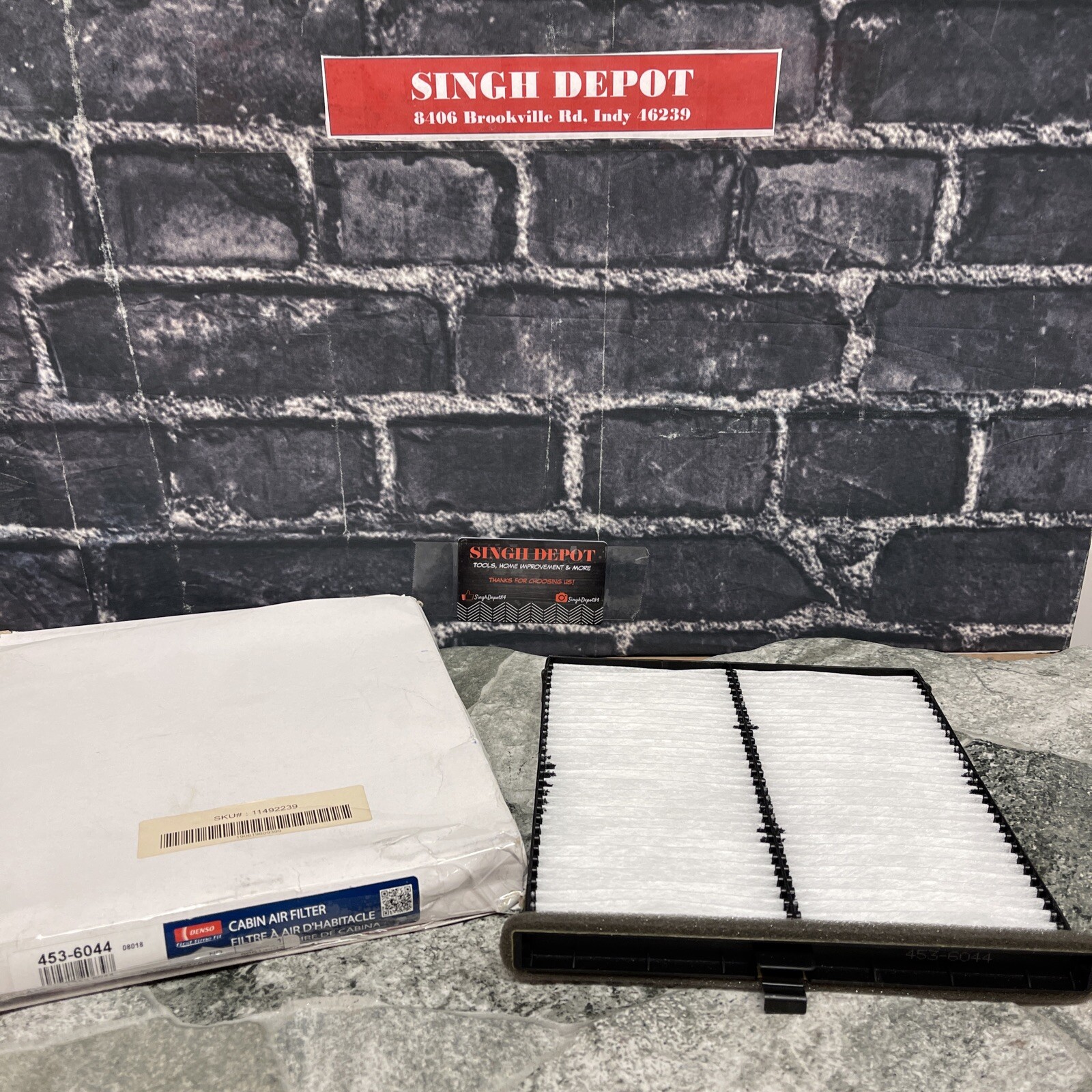 Cabin Air Filter-VIN: 5 DENSO 453-6044