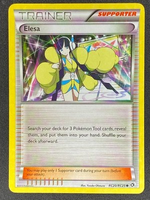 Pokémon Elesa RC20/RC25 LTR Legendary Treasures LP