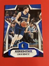 2019-20 Chronicles Rookie & Stars Luka Doncic Blue Parallel Card # 674