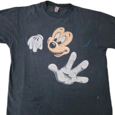 RARE VTG 90s Mickey Mouse Full Body Tee Disney Parks Grail USA Made OSFA XL