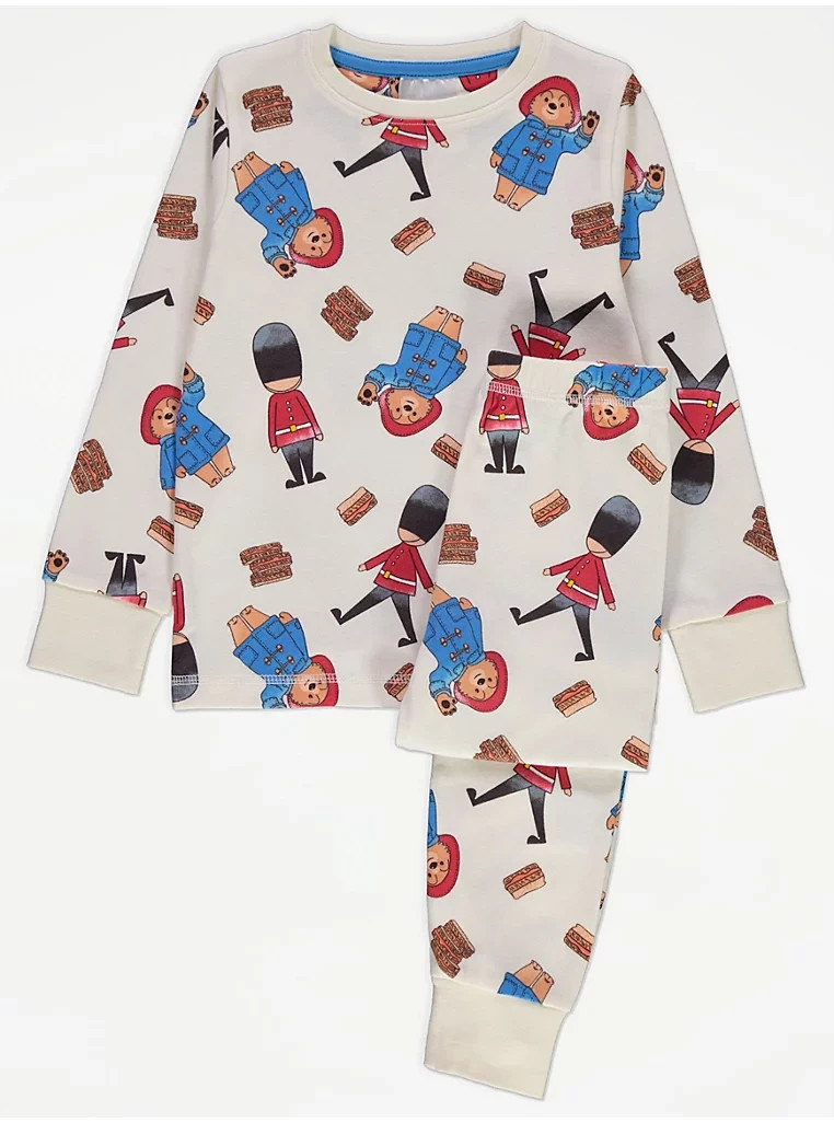 BNWT 2-3 YEARS BOYS ""GEORGE"" OFFICIAL ""PADDINGTON BEAR"" PYJAMAS (next day post)