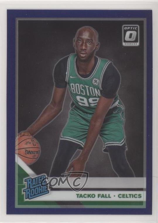 2019-20 Panini Donruss Optic Rated Rookie Purple Prizm Tacko Fall #161 09js