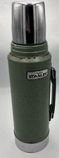 Vintage Stanley Aladdin Vacuum Bottle Thermos A-944DH 1 Quart Green Made in USA