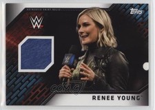 2018 Topps WWE Women's Division Shirt Relics 87/199 Renee Young #SR-RY 2t7