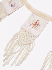 Disney Winnie the Pooh Macrame Canvas Garland 4ft Nursery Decor