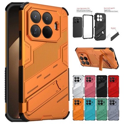 For Xiaomi 15T/15T Pro Armor Case Hybrid Shockproof Kickstand Hard Back Cover