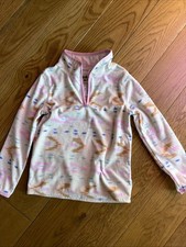 NWOT OshKosh B'gosh Girls Fleece 1/4 Zip Pullover jacket 6/6x