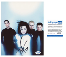 Amy Lee ‘Evanescence’ Band Lead Singer Signed 8x10 Photo ‘Bring Me To Life’ ACOA